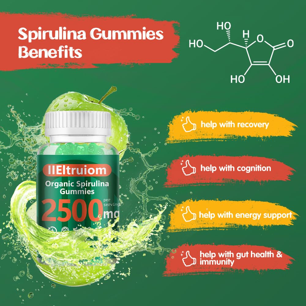 IIEltruiom Spirulina Gummies