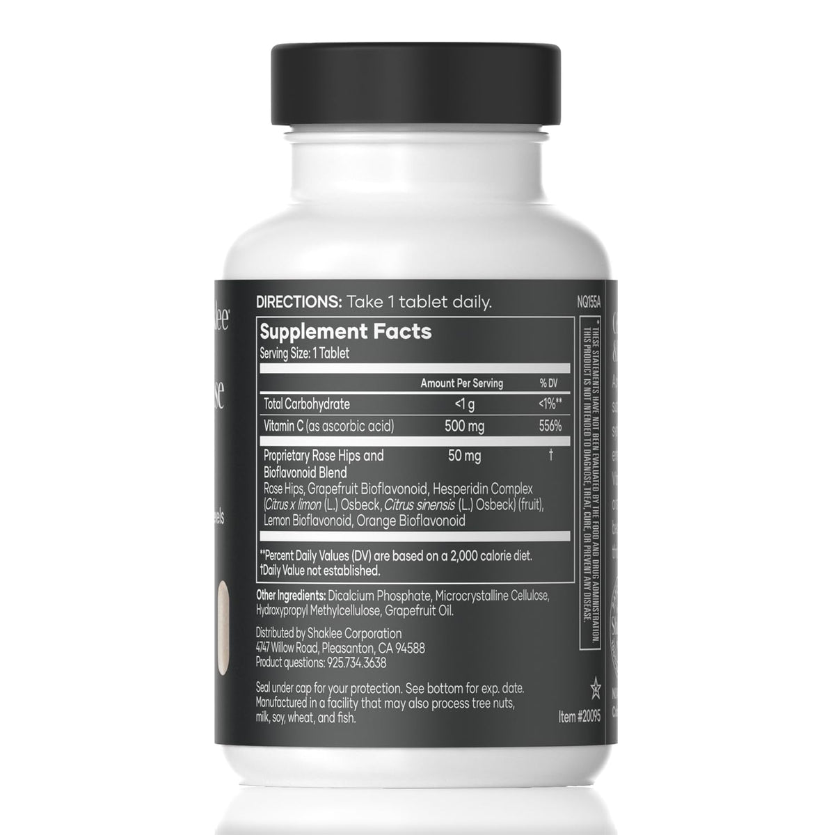 Shaklee Sustained Release Vita-C 500 mg - 180 Tablets - image 2