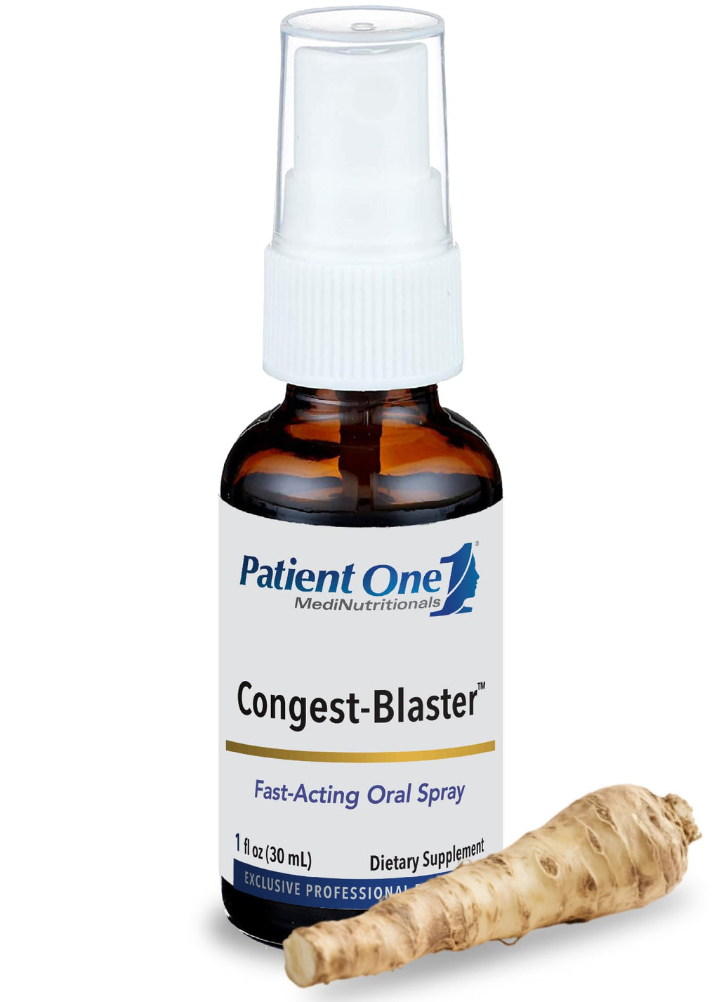 Patient One Congest-Blaster Botanical Sinus Support - 1 fl oz