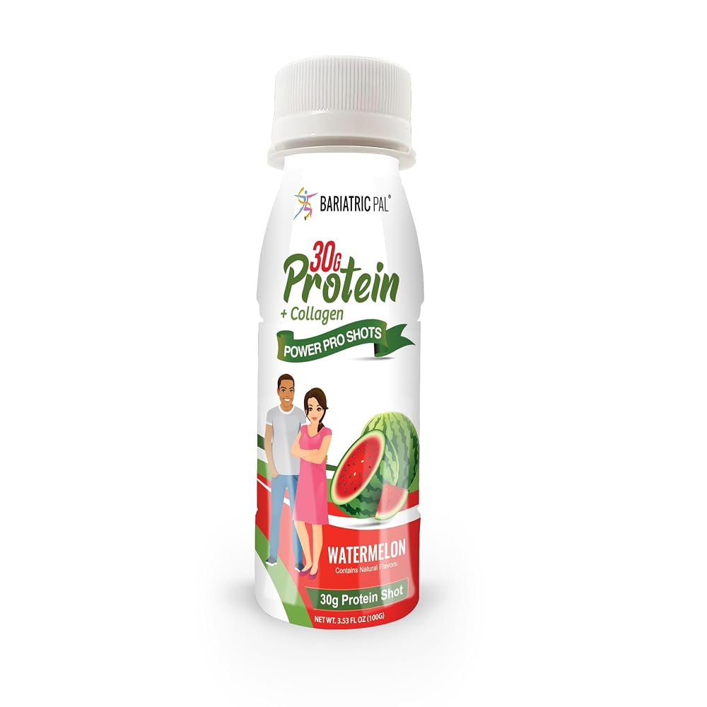 BariatricPal 30g Whey Protein & Collagen Power Pro Shots Watermelon - 6 Pack - image 4