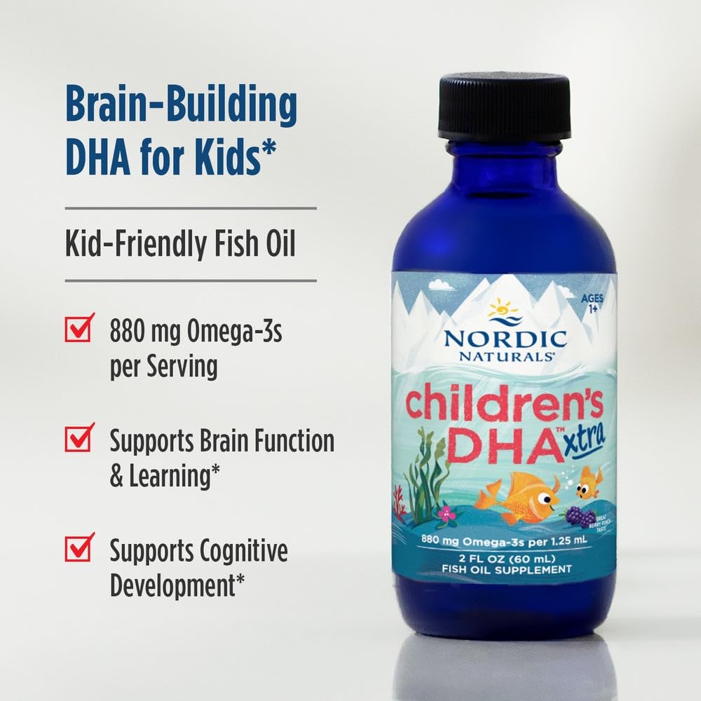 Nordic Naturals DHA for Kids Liquid Omega-3 - 2 fl oz - image 3
