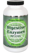 Allegany Nutrition Digestive Enzymes HP - 270 Vegetarian Capsules