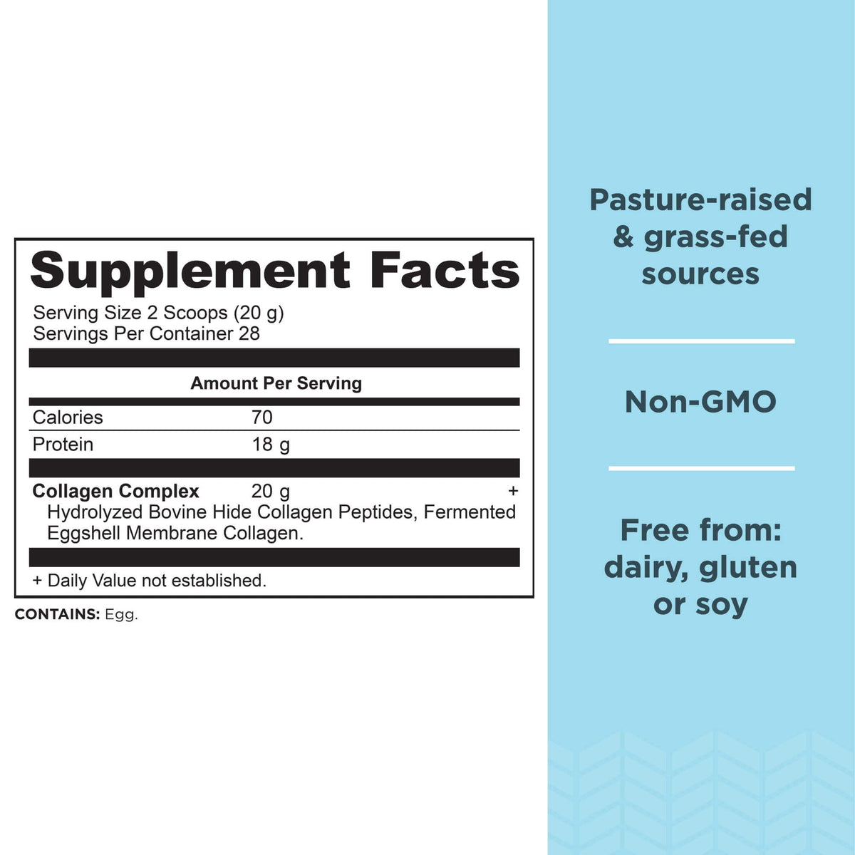 Ancient Nutrition Hydrolyzed Collagen Peptides Powder - 28 Servings - image 2
