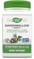 Nature's Way Marshmallow Root 480mg - 100 Vegetarian Capsules