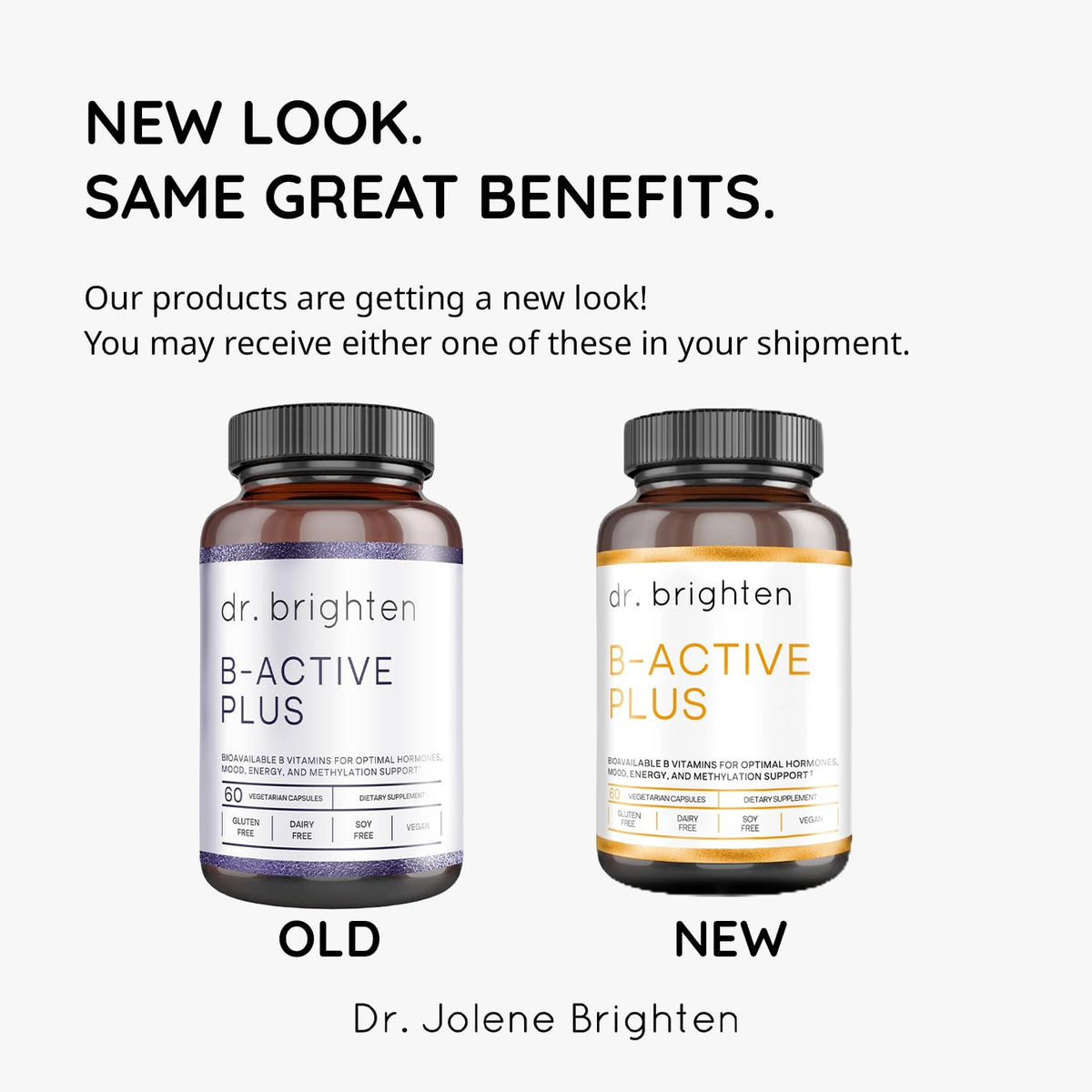 Dr. Brighten B-Active Plus Vitamin B Complex for Energy - 60 Capsules - image 4