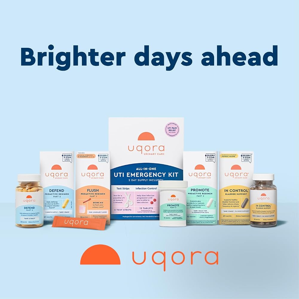 Uqora in Control Bladder Support - Daily Bladder Care & Support