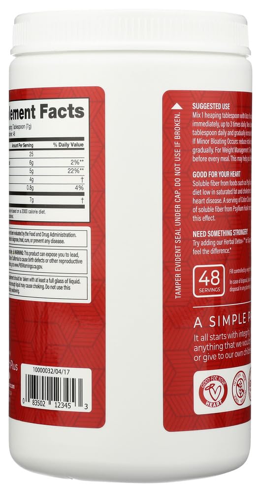 Health Plus Colon Cleanse Powder Natural Flavor - 12 oz (Pack of 2) - image 3