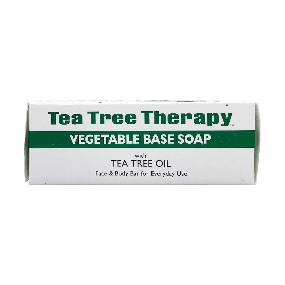 Tea Tree Therapy Vegetable Base Soap Bar - 3.9 Oz - image 4