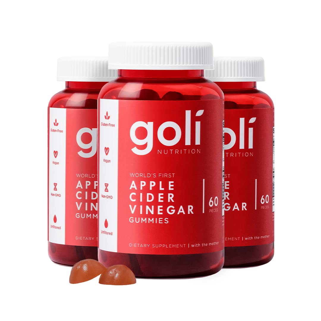 Goli Apple Cider Vinegar Gummies - Worlds First ACV Gummy