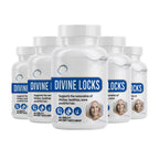 kivus Divine Locks Hair Supplement - 5 Pack (300 Capsules)