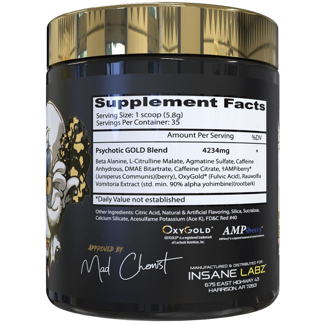 Insane Labz Psychotic Gold