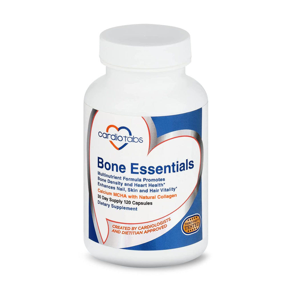 CardioTabs Bone Essentials with MCHA & Collagen - 120 Capsules