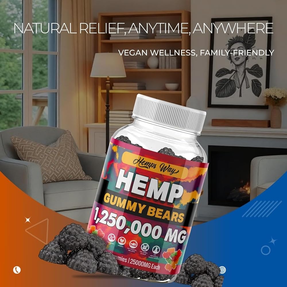 The CBD Project Organic Hemp Gummies - 50 Count - image 4