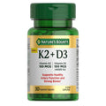 Nature's Bounty Vitamin D3 K2 Supplement
