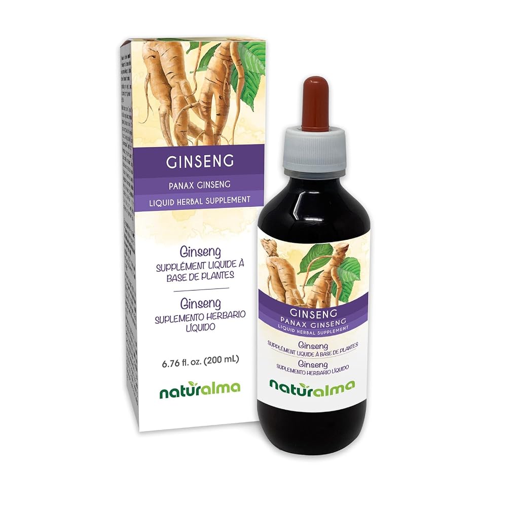 Naturalma Ginseng Root Alcohol-Free Tincture - 6.76 fl oz