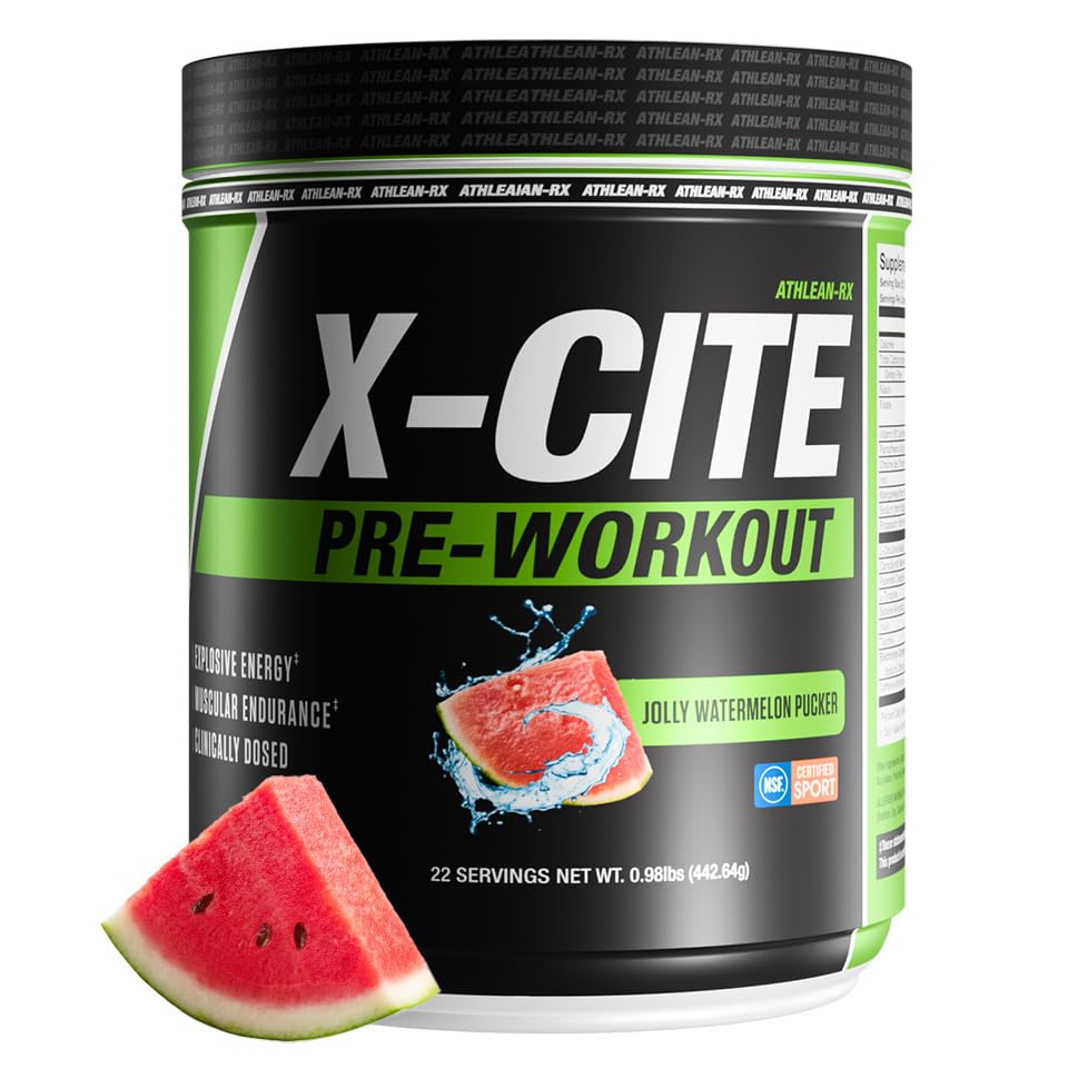 ATHLEAN-RX X-CITE Pre-Workout by ATHLEAN-X - Enhanced Formula