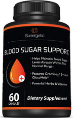 Sunergetic Blood Sugar Support Supplement - 60 Capsules