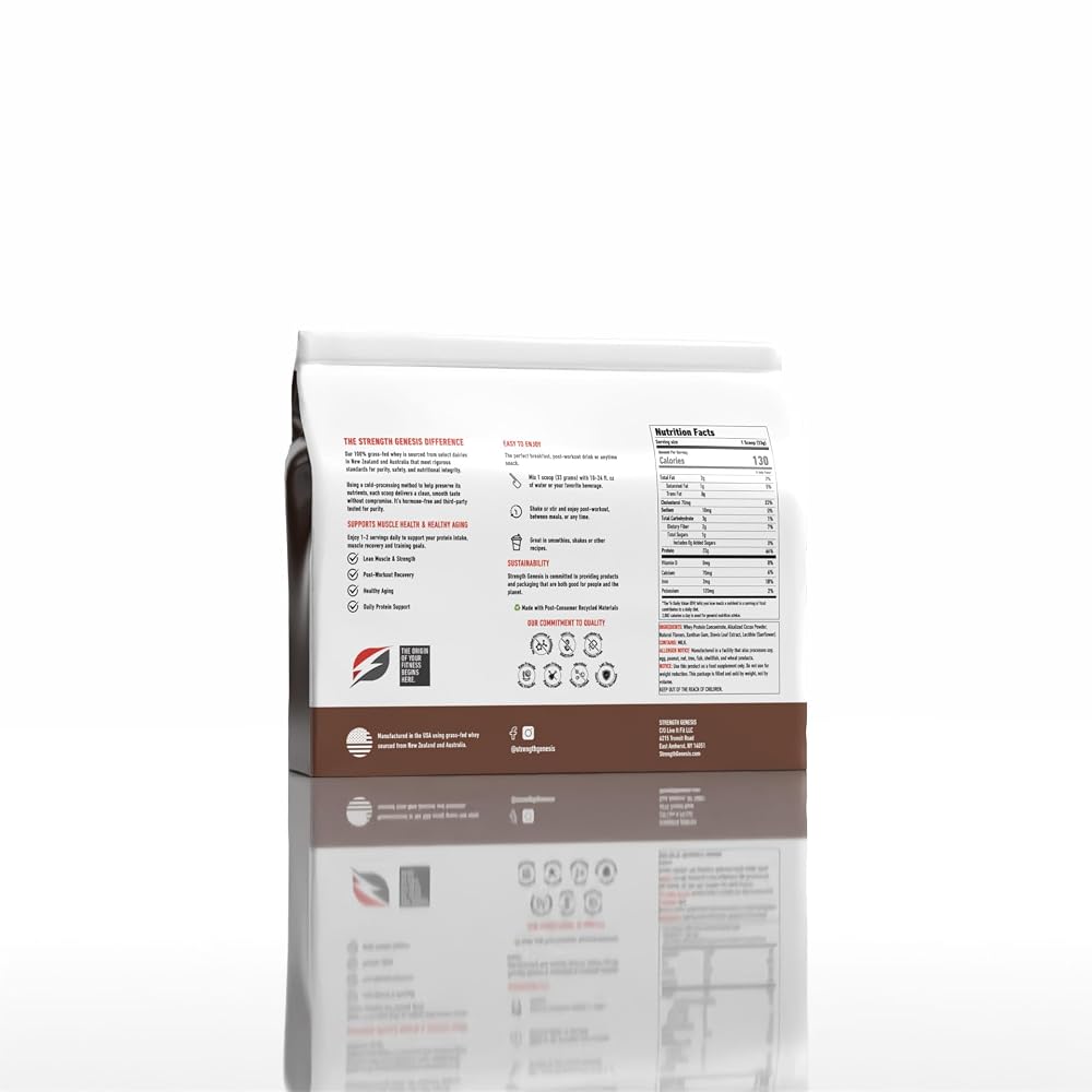 Strength Genesis Pur Zealander Grass-Fed Whey Protein - image 5