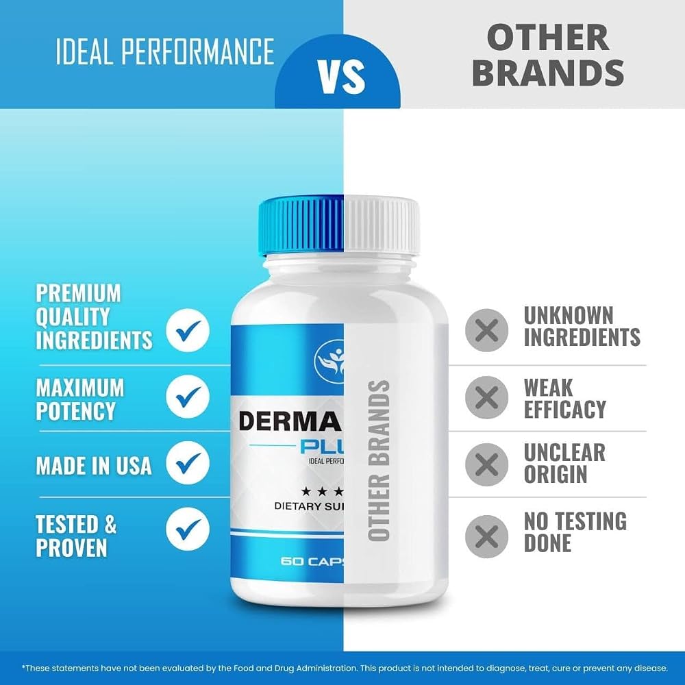 IDEAL PERFORMANCE Derma Prime Plus Advanced Formula - 60 Capsules - image 7