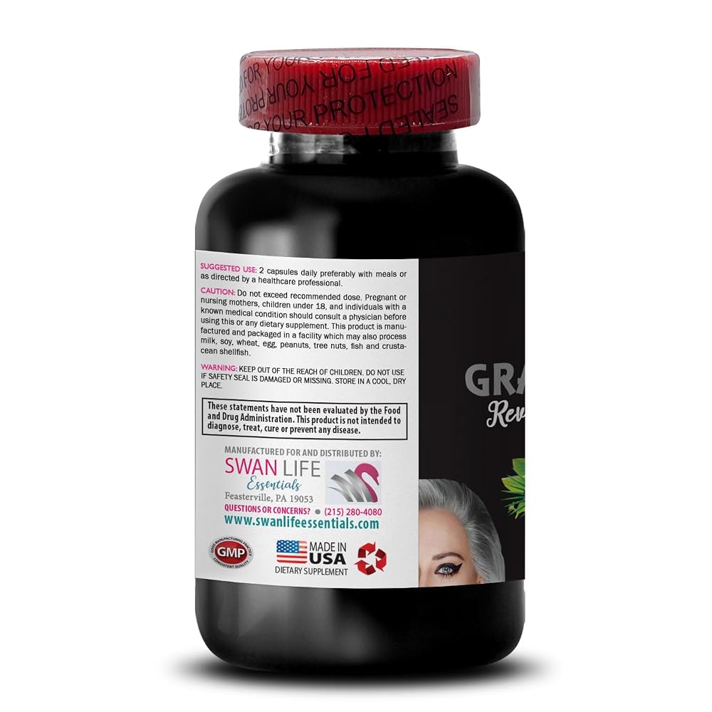 Swan Life Essentials Biotin Gray Hair Reverse - 120 Capsules - image 3
