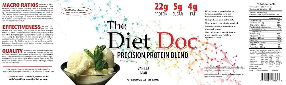 The Diet Doc Precision Protein Blend: 2.2lb - image 9