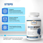 Qivaro Brain & Memory Pro Health Cognitive Support - 30 Capsules - image 5