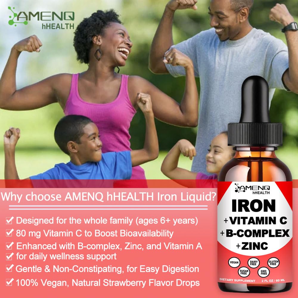 AMENQ hHEALTH Iron Supplement Liquid Drops