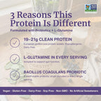 Bethany's Pantry Digestive Support Vegan Pea Protein Powder Cocoa - 1lb - image 3