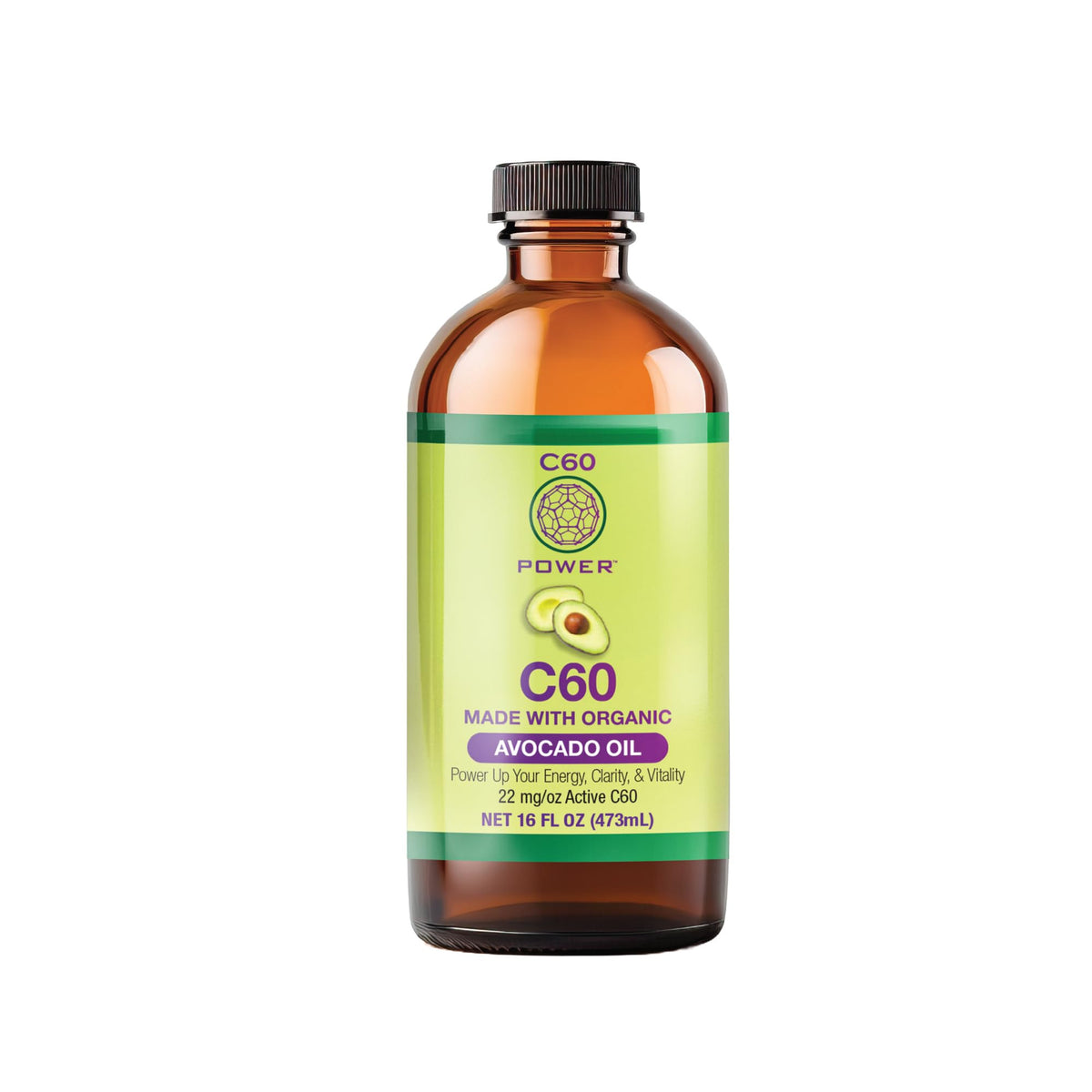 C60 Power Organic Avocado Oil
