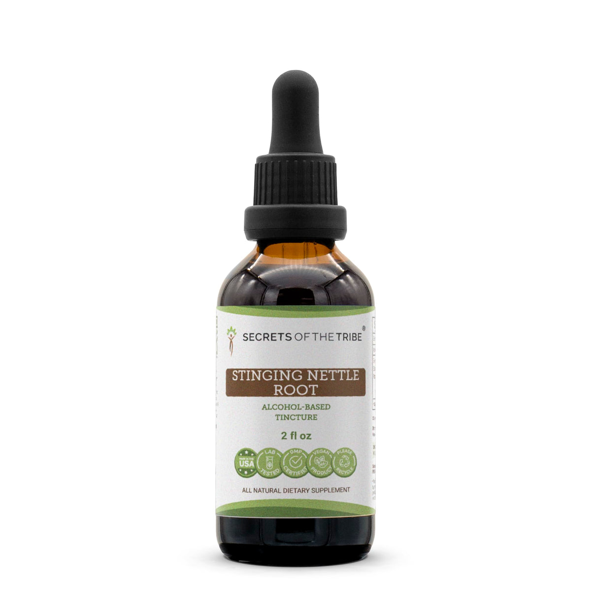 Secrets of the Tribe Stinging Nettle Root Tincture Alcohol Extract