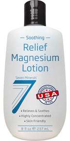 Seven Minerals Magnesium Lotion for Soothing Relief & Relaxation