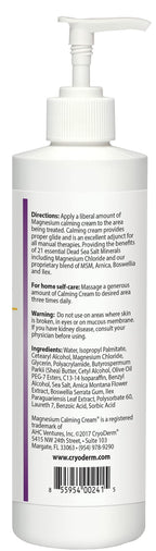 CryoDerm Magnesium Calming Cream - 16 oz - image 9