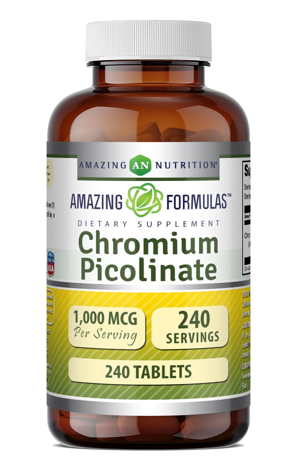 Amazing Formulas Chromium Picolinate 1000 Mcg