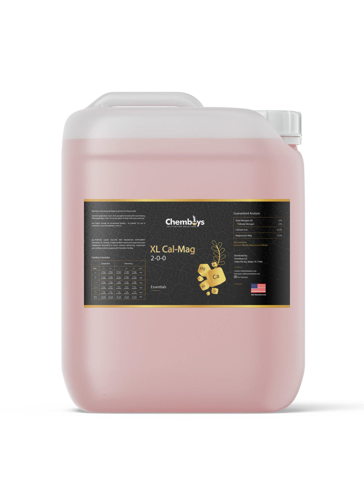Chemboys XL Cal-Mag Plant Supplement, 2-0-0
