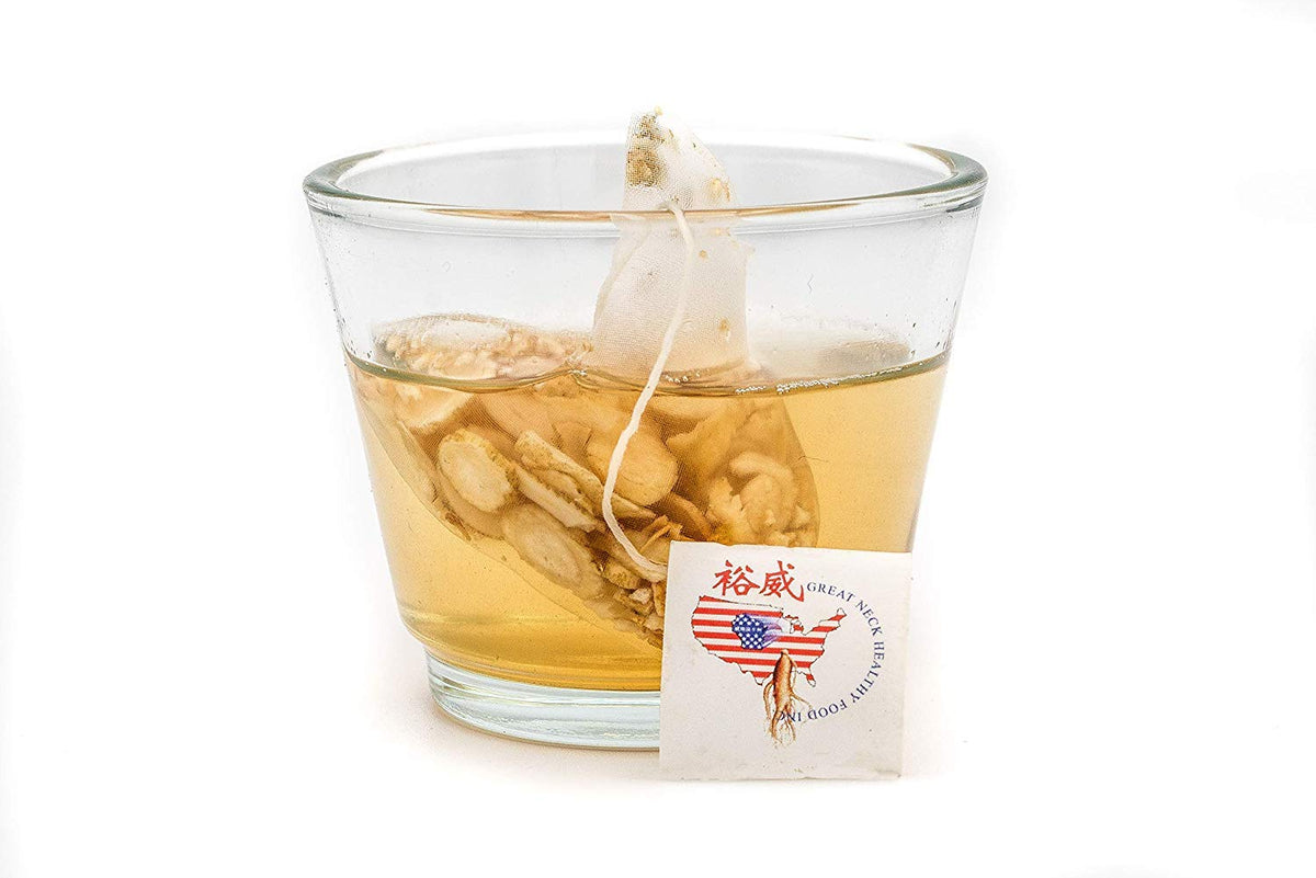 GREAT NECK HEALTHY FOOD INC. Yu Wei Ginseng American Ginseng Tea - 40 Bags - image 3