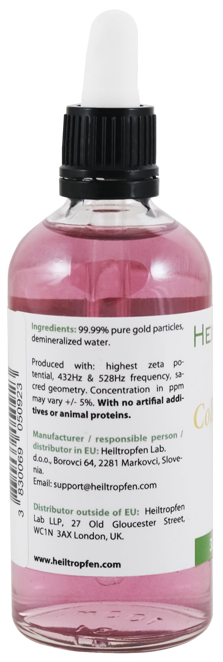 Heiltropfen Colloidal Gold 10 ppm - 3.4 Fl Oz - image 4
