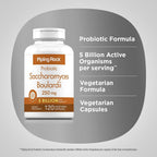 Piping Rock Saccharomyces Boulardii Probiotic 5 Billion CFU - 120 Capsules - image 4