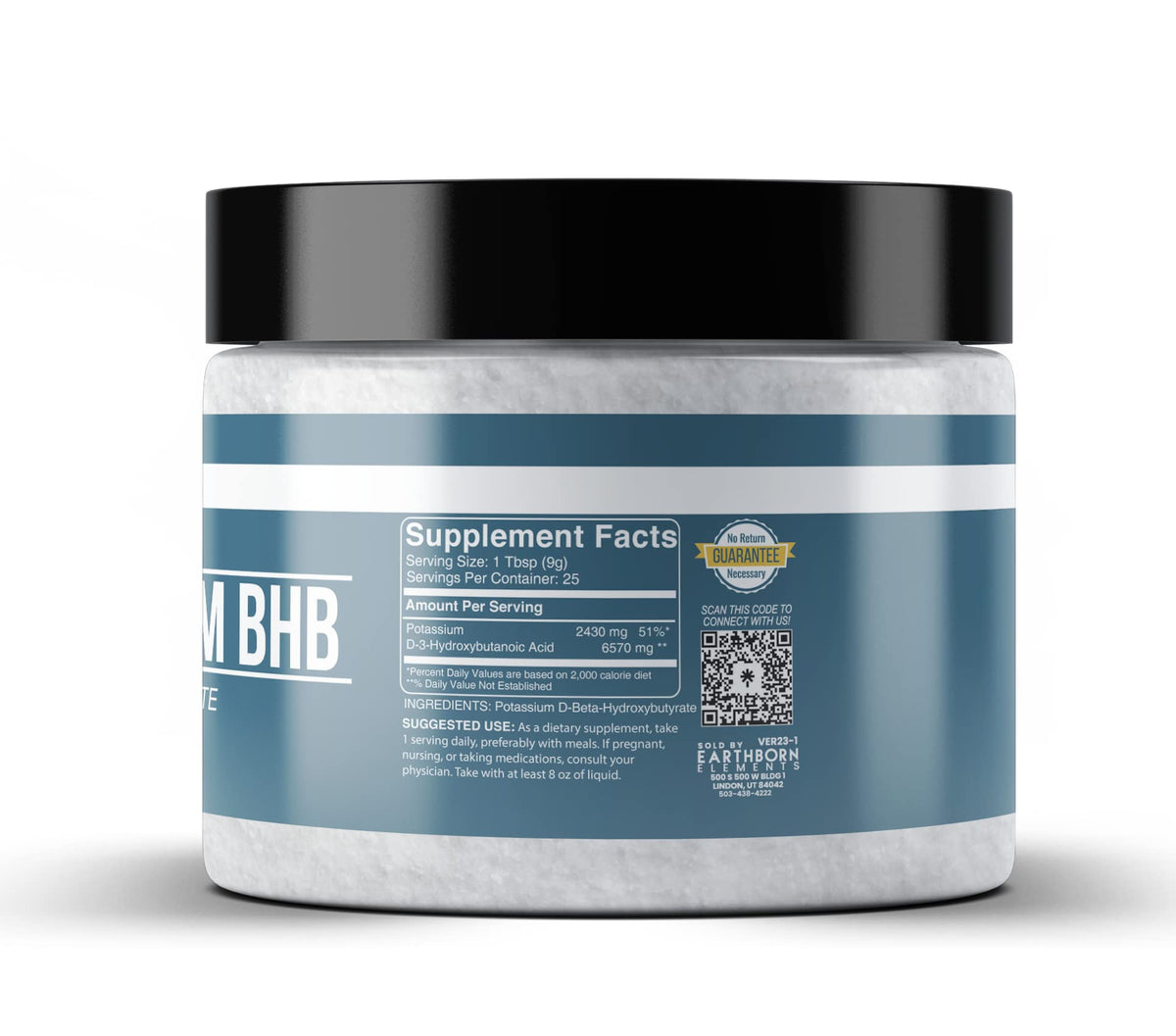 Earthborn Elements Potassium D-Beta-Hydroxybutyrate Powder - 8 oz - image 3