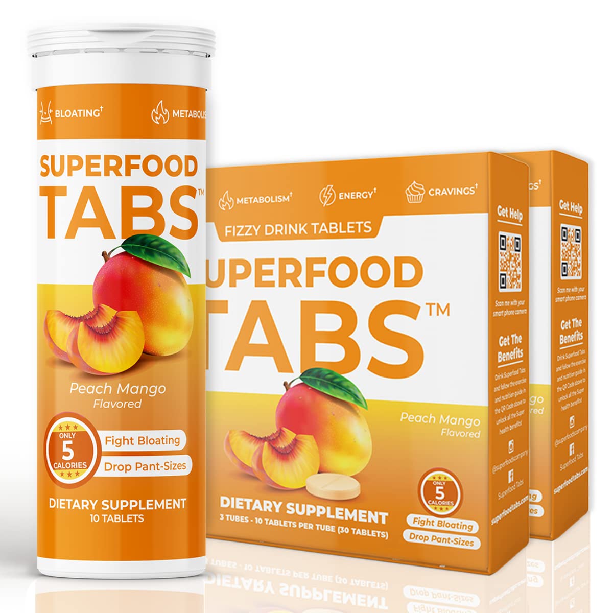 Superfood Tabs by Superfoods Company - Superfood Effervescent Drink
