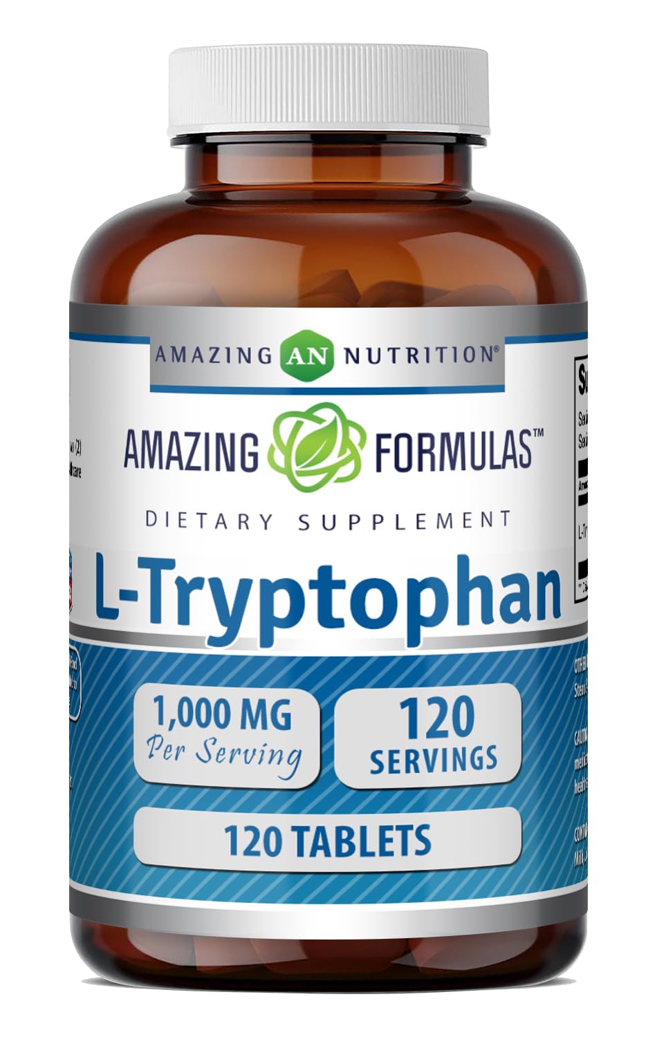 Amazing Nutrition L-Tryptophan 1000mg - 120 Tablets