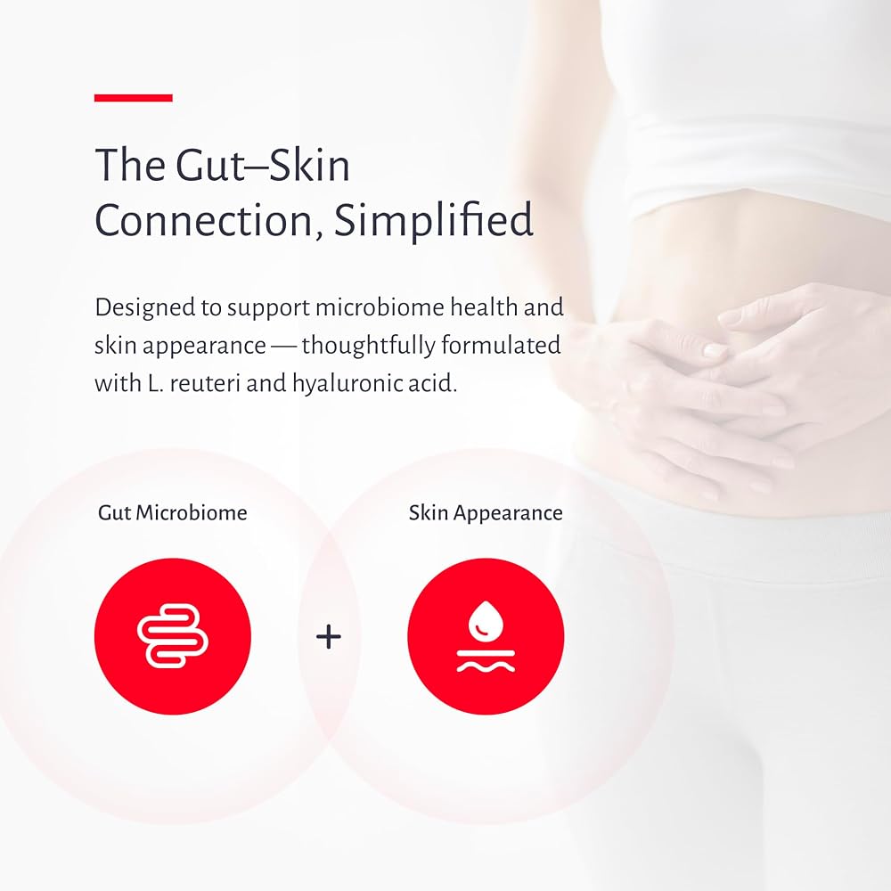 Oxiceutics Gut to Glow L. reuteri Probiotic with Marine Collagen - 120 Capsules - image 5