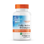 Doctor's BEST Fully Active Vitamin B Complex - 60 Vegetarian Capsules