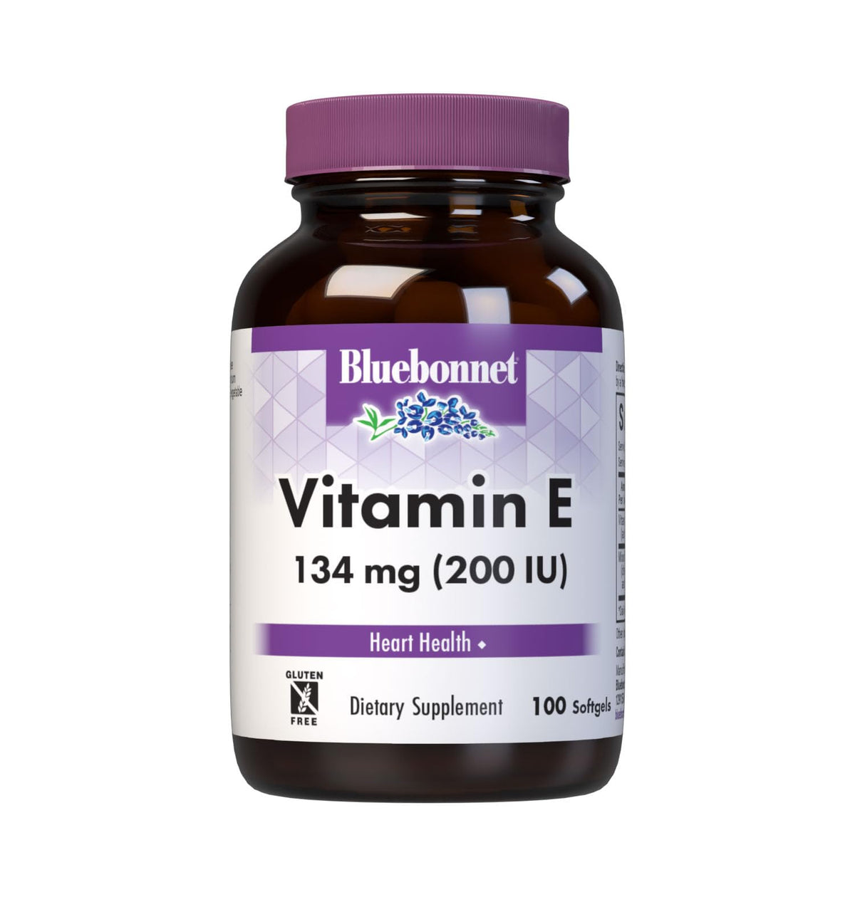 Bluebonnet Vitamin E 200 IU Mixed Tocopherols - 100 Softgels