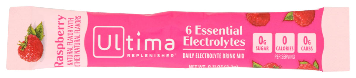 Ultima Replenisher Raspberry Electrolyte Drink Mix - Single Packet