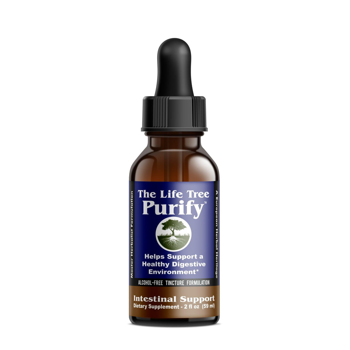 The Life Tree Purify Intestinal Support Tincture - 2 fl oz