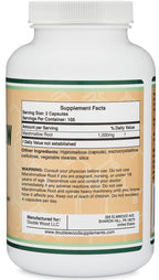 Double Wood Supplements Marshmallow Root 1,000mg - 210 Capsules - image 3