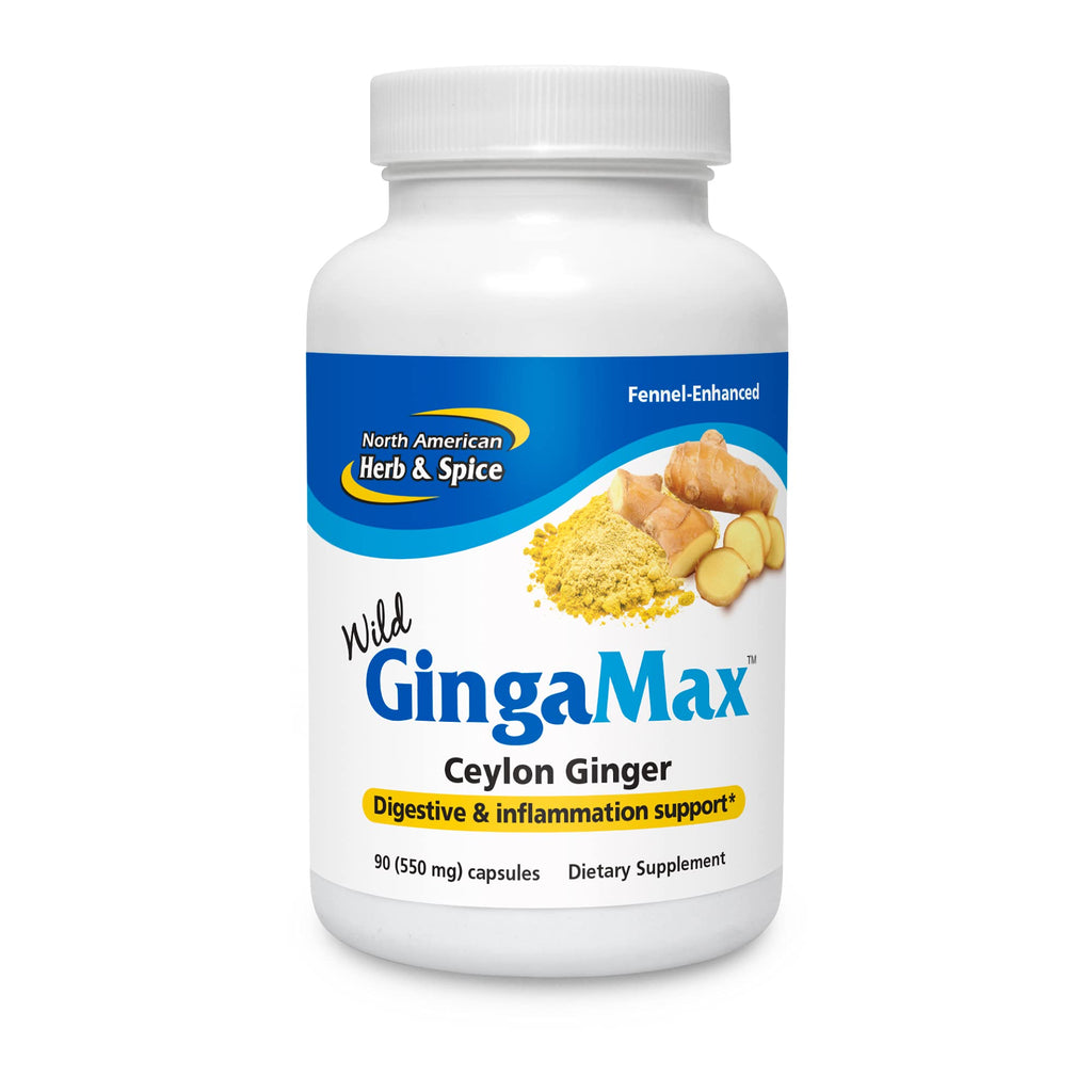 North American Herb & Spice GingaMax Ceylon Ginger - 90 Capsules