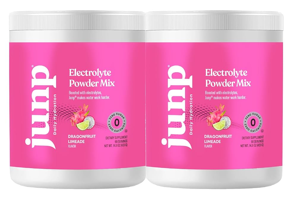 JUNP Electrolytes Powder No Sugar No Carbs Drink Mix - Potassium