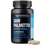 Havasu Nutrition Saw Palmetto & L-Arginine for Men's Health - 60 Capsules