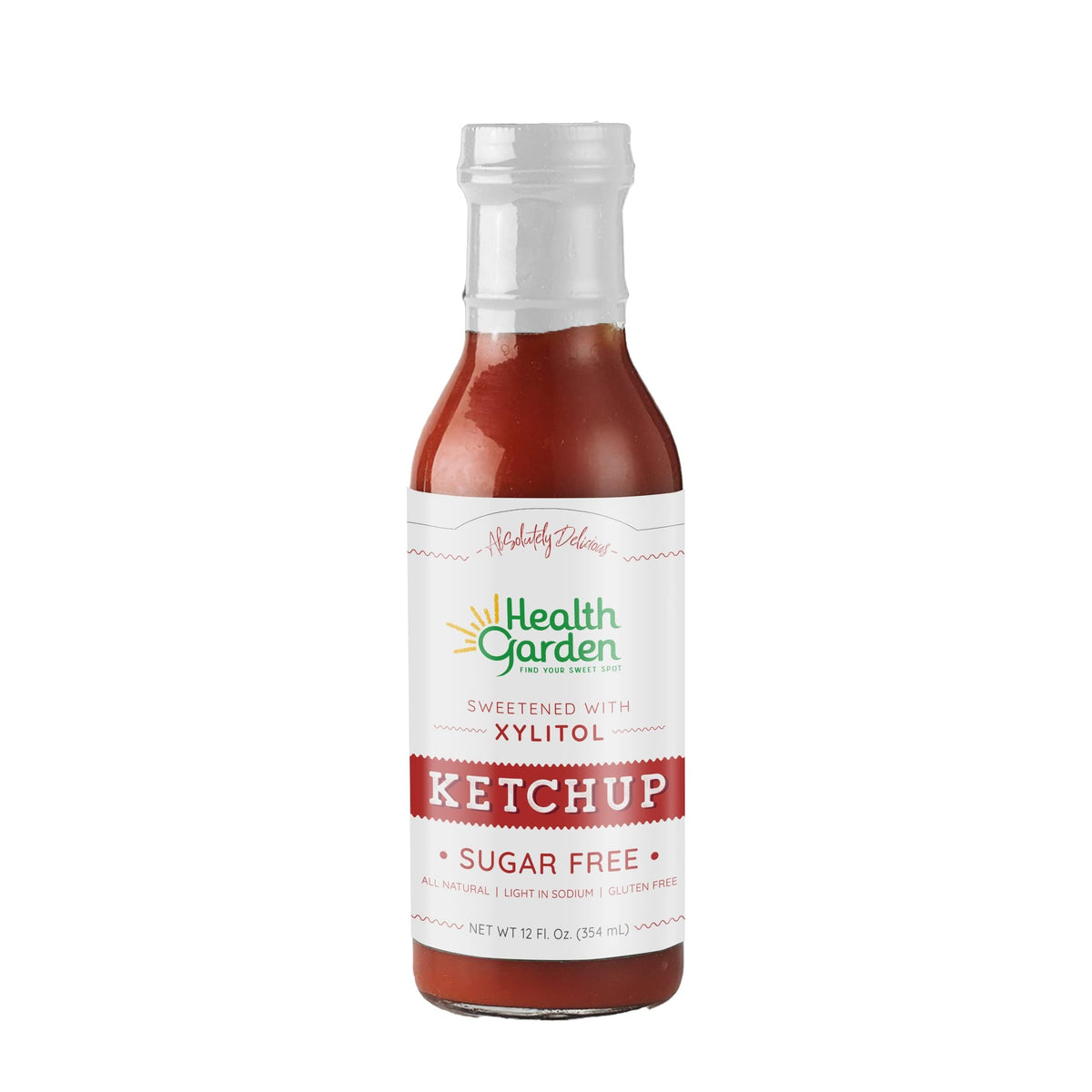 Health Garden Xylitol Ketchup Sugar Free - 12 Oz